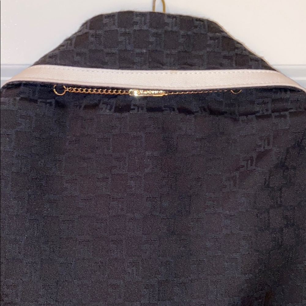 Saint John Sport black jacket with white trim. - Picture 5 of 6